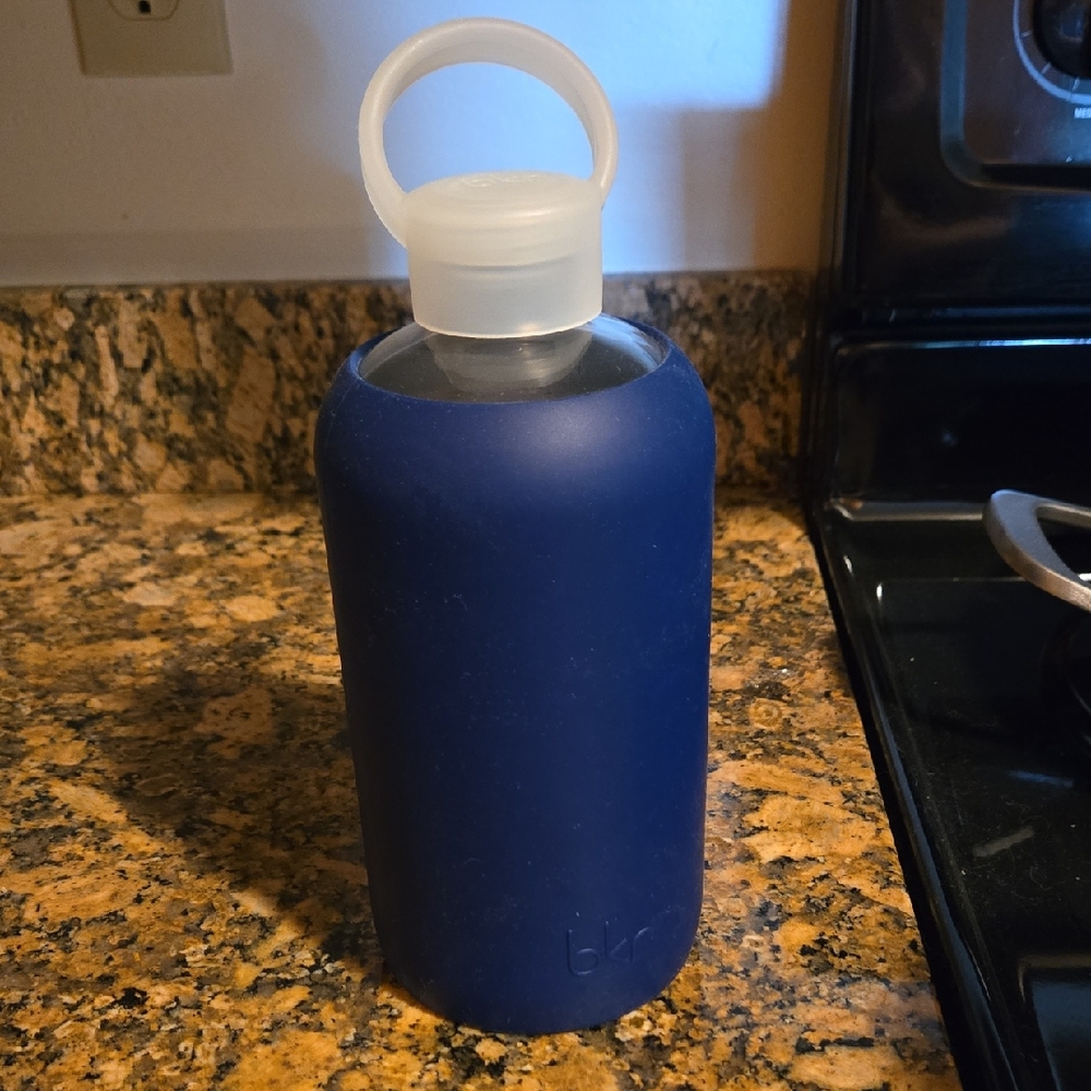 1 Liter Navy bkr Water Bottle